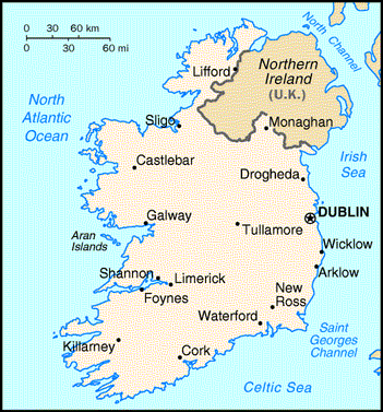 Ireland Map