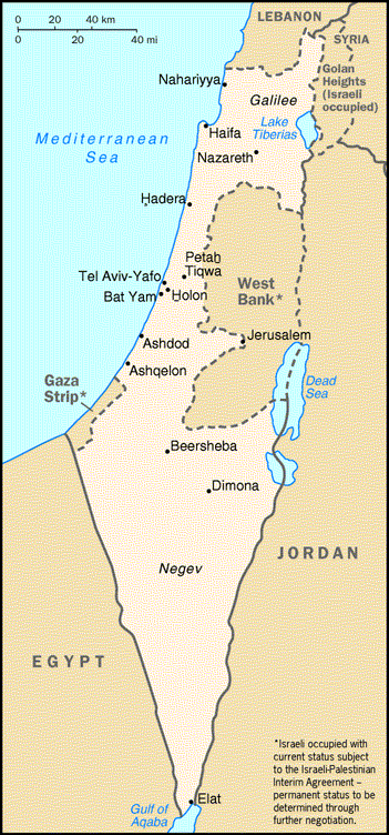 Israel Map