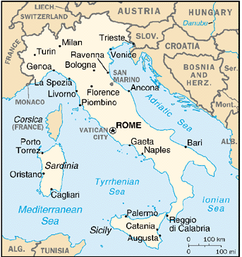 Italy Map