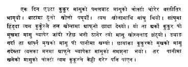 nepali language writing translation languages