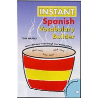 Hippocrene Spanish - Instant Spanish Vocabulary Builder (w/ Audio CD)