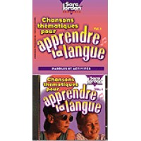 French - Chansons thematiques pour apprendre la language(CD & Book)