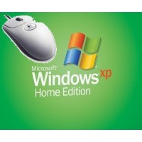 Hebrew Windows XP Home and Optical Mouse (USB/PS2)