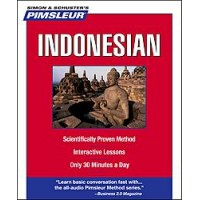 Pimsleur Indonesian Compact (5 audio CD's / 10 lessons)