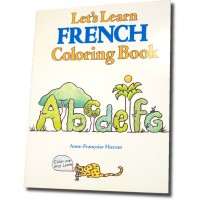 Let's Learn French Coloring Books (Book only)