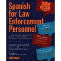 Barrons - Spanish for Law Enforcement Personnel (Book Only!)