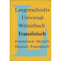 Langenscheidt Universal Worterbuch Franz (French <-> German Dictionary) USED - One Left!