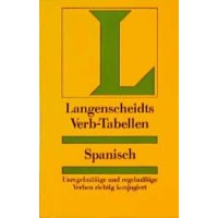 Langenscheidts Verb-Tabellen for Spabnisch-German ONLY 1 LEFT!