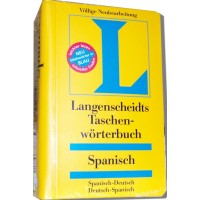 Langenscheidt - Taschenworterbuch Spanisch (Spanish) to and from German Dictionary