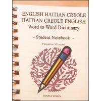 English Haitian Creole Word to Word Student Notebook Dictionary