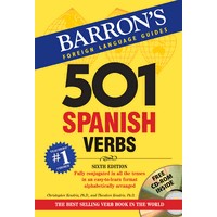 Barrons: 501 Spanish Verbs, 7th Edition (with CD-ROM)