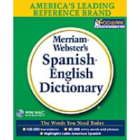 Merriam-Webster's - Spanish-English Dictionary on CD-ROM