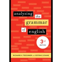 Analyzing the Grammar of English (Paperback)