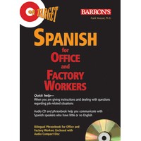 Spanish for Office and Factory Workers with Audio CD Package