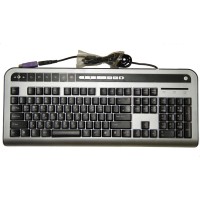 Keyboard for Korean and English USB Black - Korean Mult-Media Keyboard USB+PS2