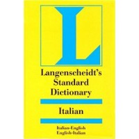Langenscheidt's Standard Italian Dictionary (Italian-English / English-Italian) (Hardcover)