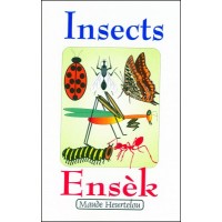 Big Book Insect / Ensèk by Maude Heurtelou in English & Haitian-Creole