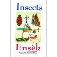 Big Book Insect / Ensk by Maude Heurtelou in English & Haitian-Creole