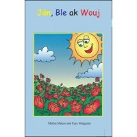 Jn, ble ak wouj (Yellow, Blue and Red) in Haitian-Creole only by Malisa Makso