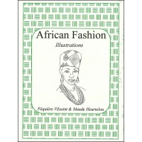 African Fashion Illustrations - Line art illustrations by F. Vilsaint