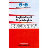 English-Nepali & Nepali-English One-To-One Dictionary - Script & Roman (Hardcover)