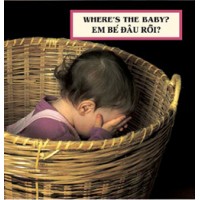 WHERE'S THE BABY? board book in Vietnamese & English
