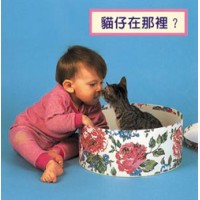 WHERE'S THE KITTEN? board book in Chinese (trad) only