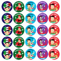 Children's Italian Praise Stickers