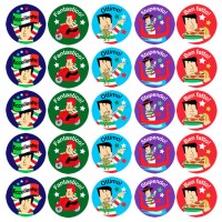 Children's Italian Praise Stickers