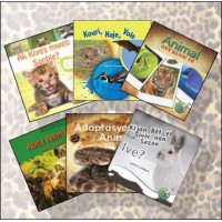 Science Collection: Animals: - Set of 6 Books on Animals in Haitian Creole