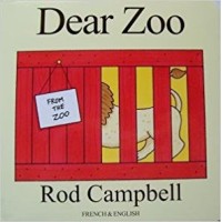 Dear Zoo in French & English Board book