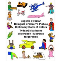 Children's Bilingual Picture Dictionary Book of Colors English-Swedish