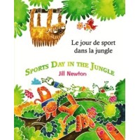 Sports Day in the Jungle in Arabic & English by Jill Newton (PB)