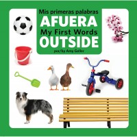 My First Words Outside/Mis Primeras Palabras Afuera (Spanish/English) boardbook