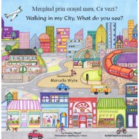 Walking in my City, What do you see? - Romanian & English (PB)