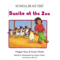 Sunita at the Zoo in Vietnamese and English