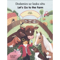 Let's Go to the Farm in Latvian & English (PB)