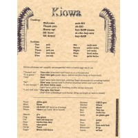 Kiowa Language Sampler Tape w/ Evalu Ware Russell (Audio Tape)
