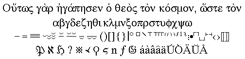 Font Sample