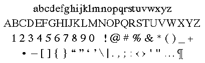 Font Sample