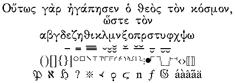 Font Sample