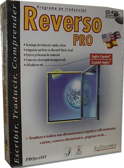 Reverso Pro Spanish to and from English Translation for Windows