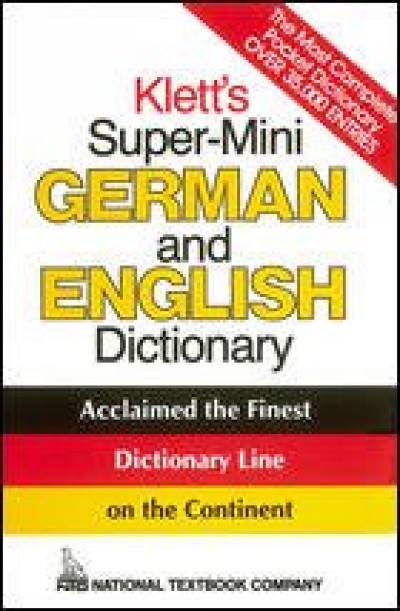 Klett's Super-Mini German and English Dictionary (Paperback)