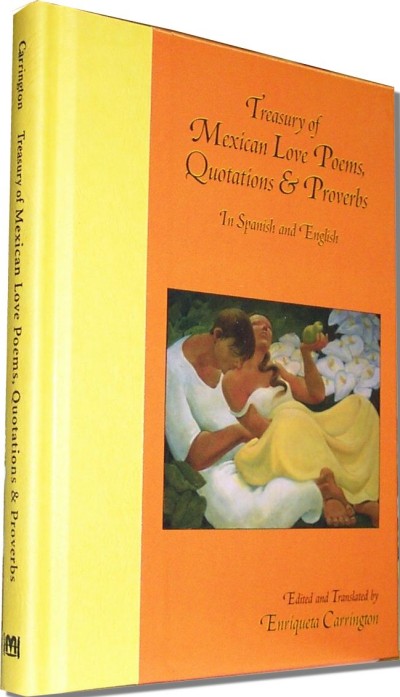 Treasury of Mexican Love Poems, Quotations & Proverbs (Hardcover)