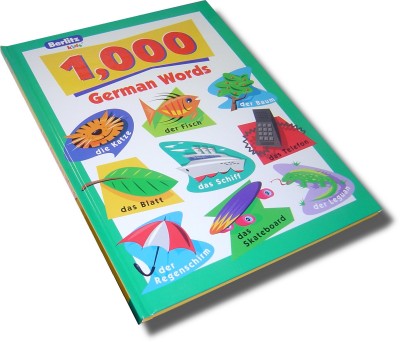 Berlitz 1000 German Words (Hardcover)