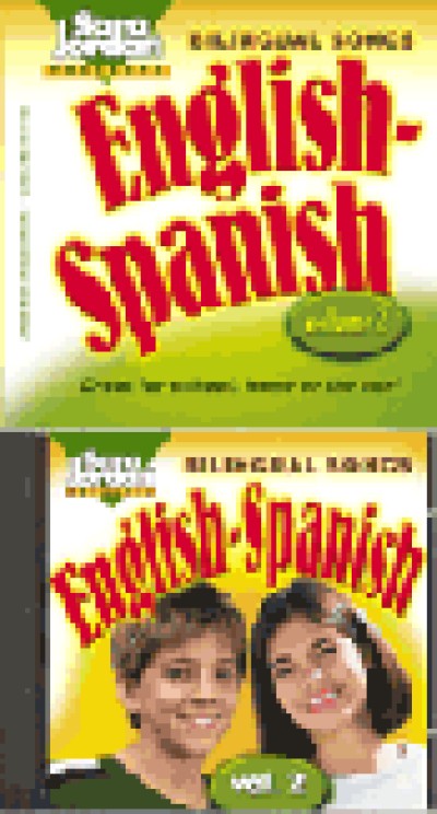 Spanish - Bilingual Songs - English/Spanish - Vol.1 (AudioCD & Book)