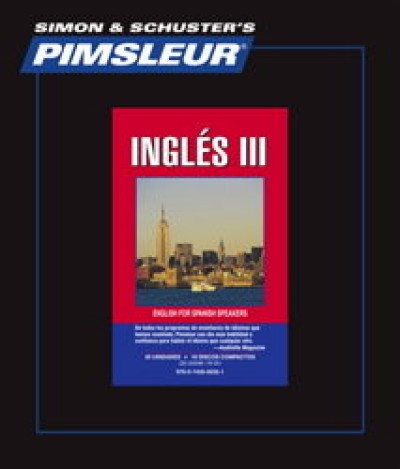 Pimsleur ESL Comprehensive Spanish III (30 lesson) Audio CD