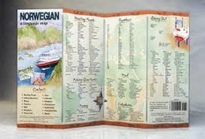Bilingual Books - Language Map in NORWEGIAN