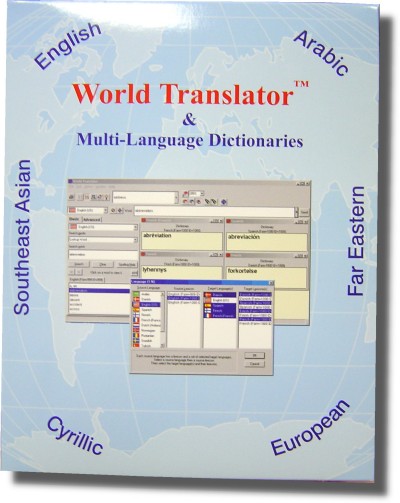 World Translator European Language Pack Standard Dictionary