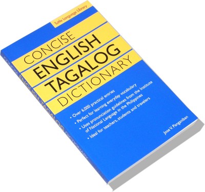 dictionary tagalog english paperback concise